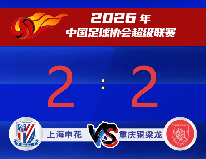 开云APP-【足球】上海申花主场2：2战平重庆铜梁龙|头球|迪马塔|角球|朱辰杰|上海申花足球俱乐部_新浪新闻